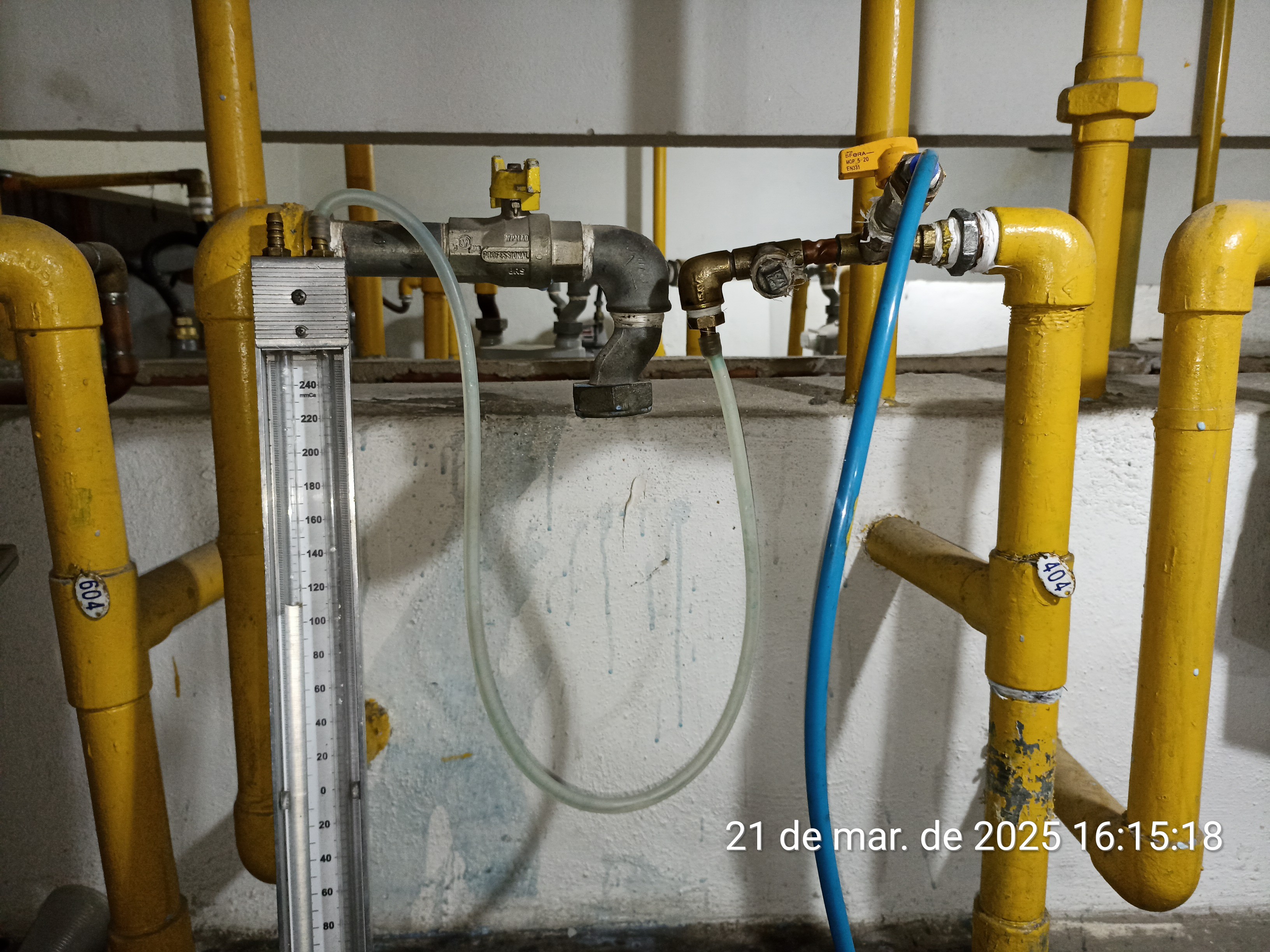 Teste de Estanqueidade